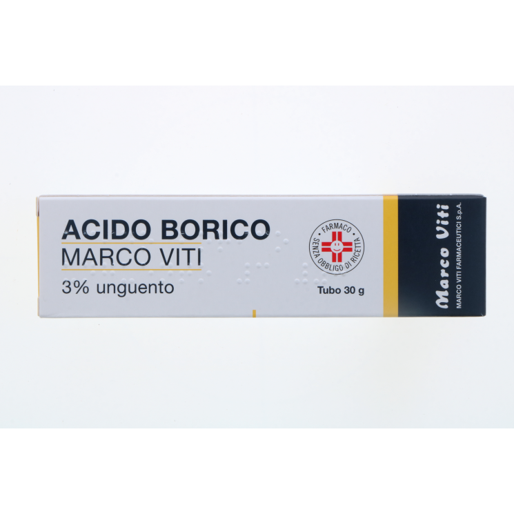 Acido Borico Marco Viti Unguento 30 g 3% 