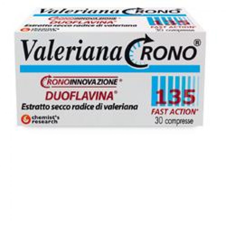 Valeriana Crono 135 Duoflavina Fast Action 30 Compresse