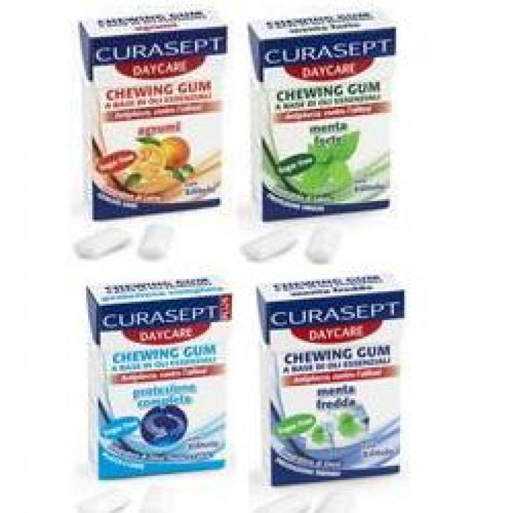 CURASEPT DAYCARE CHEWING GUM GENGIVE 28G