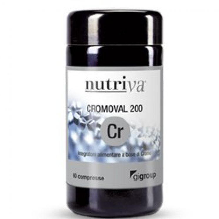 Nutriva Cromoval 200 Cr 60 Compresse