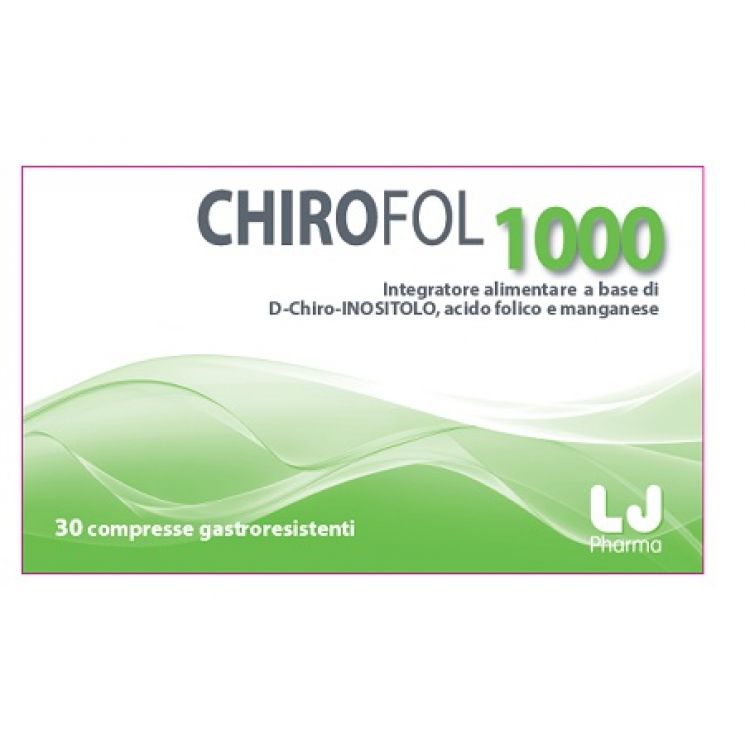 CHIROFOL 1000 30 COMPRESSE