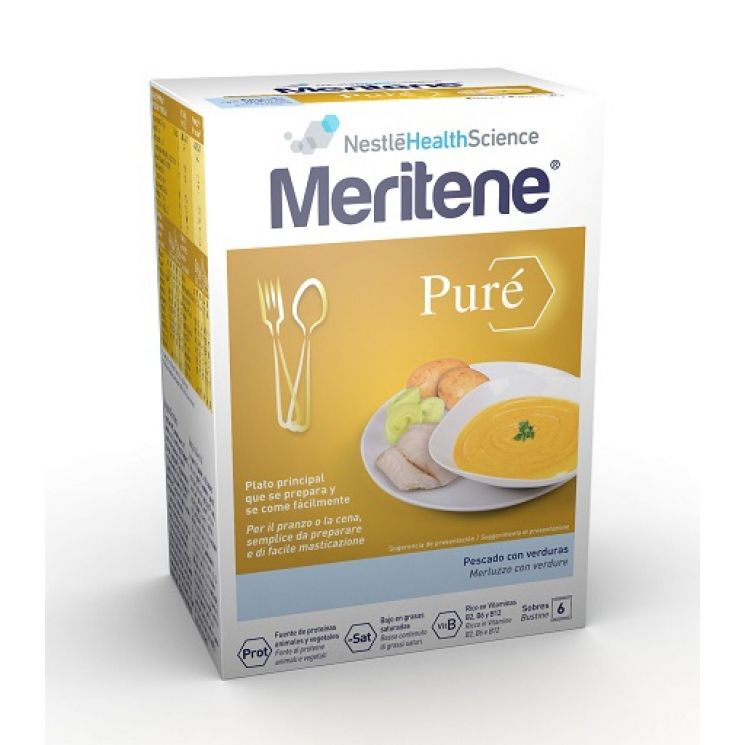 MERITENE PURE MERL/VERD 6X75G