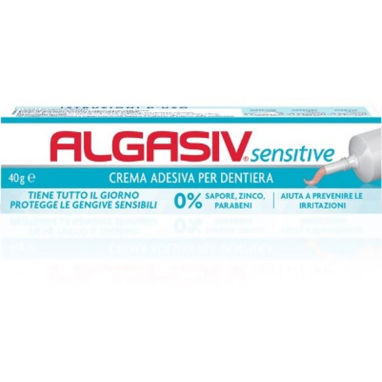 Algasiv Sensitive Crema Adesiva per Dentiera 40g