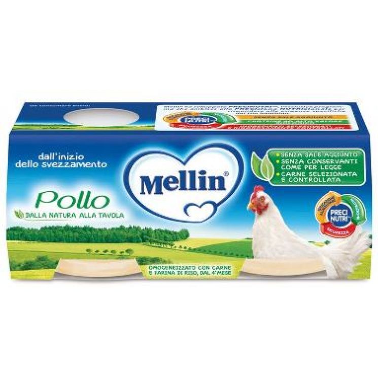 MELLIN OMOG POLLO 2X120G