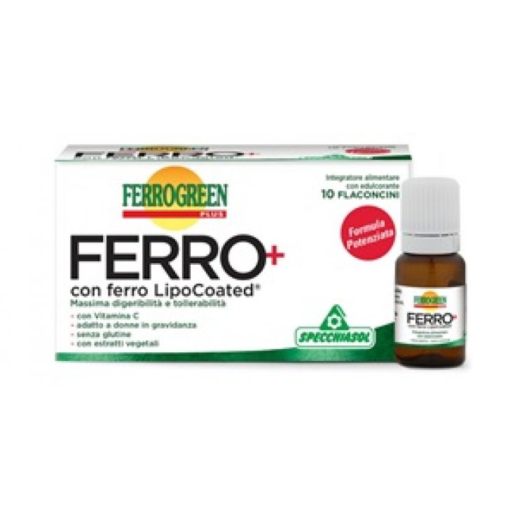 Ferrogreen Plus Ferro+ 10 Flaconcini
