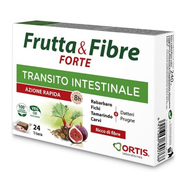 FRUTTA and FIBRE FORTE 24CUBETTI