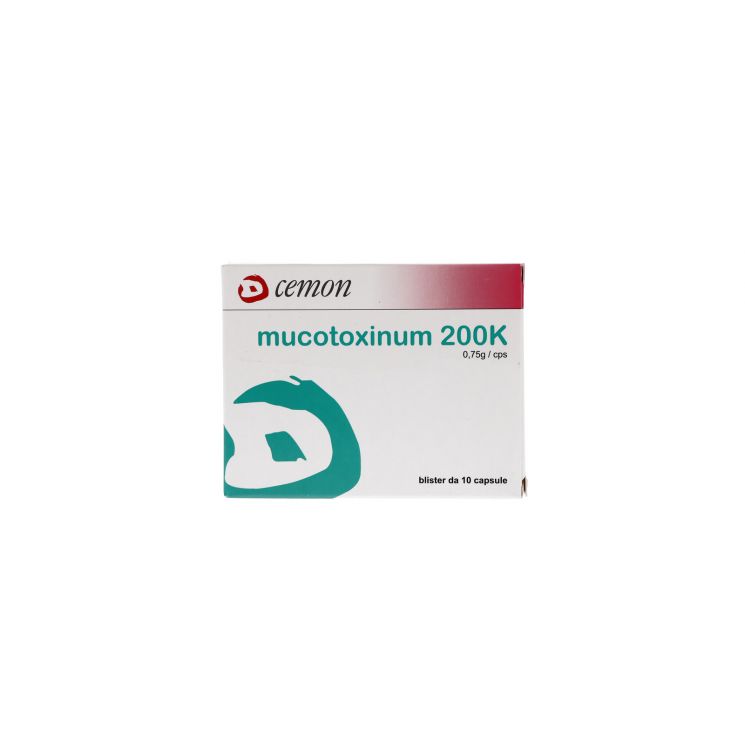 MUCOTOXINUM 200K 10 CAPSULE