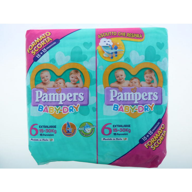 PAMPERS BABY DRYDUO DWCT XLX30