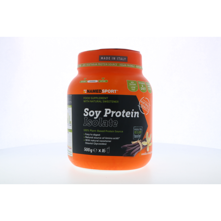 Soy Protein Isolate Named Sport Vanilla Cream 500 g