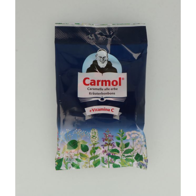 Carmol Caramelle Alle Erbe Con Vitamina C 72g