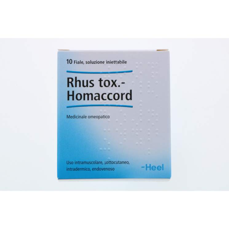 Rhus Toxicodendron Homaccord Heel 10 Fiale da 1,1ml