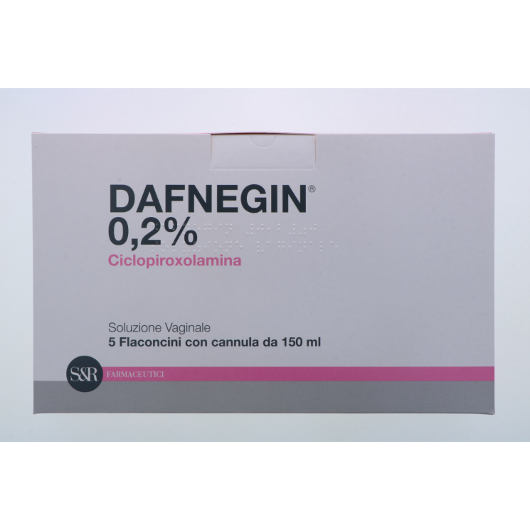 Dafnegin 5 Flaconi Soluzione vaginale 150ml 0,2%