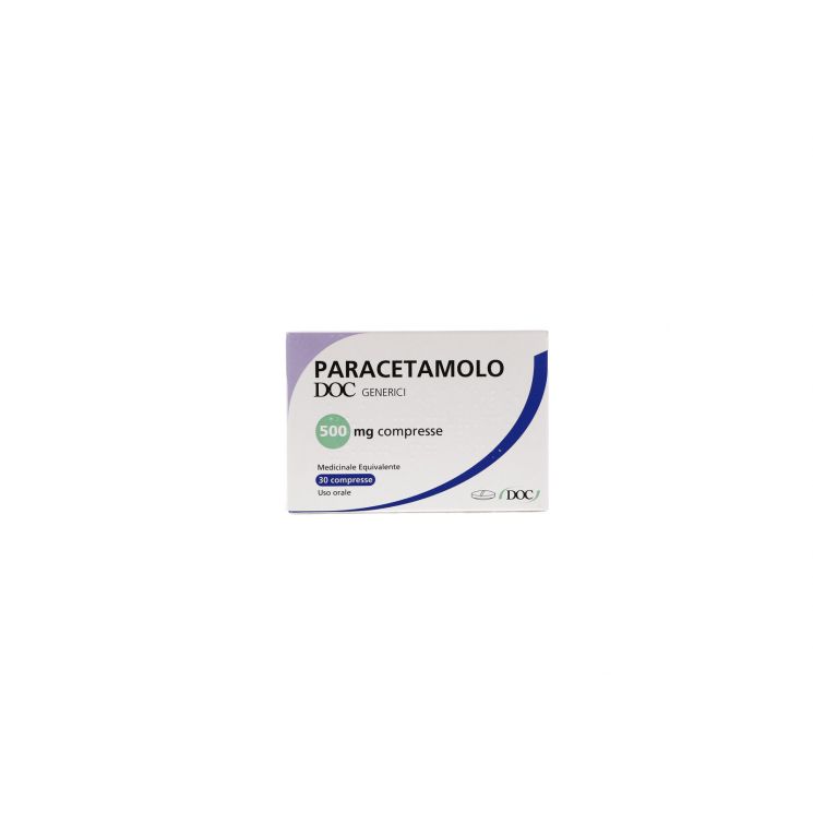 Paracetamolo Doc 30 Compresse 500mg