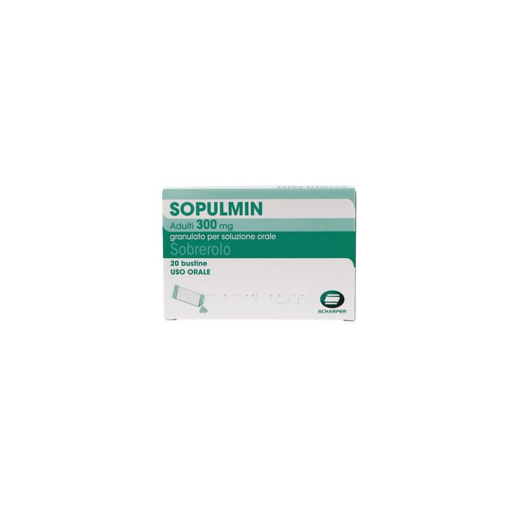 Sopulmin Granulato Uso Orale 20 Bustine 300 mg