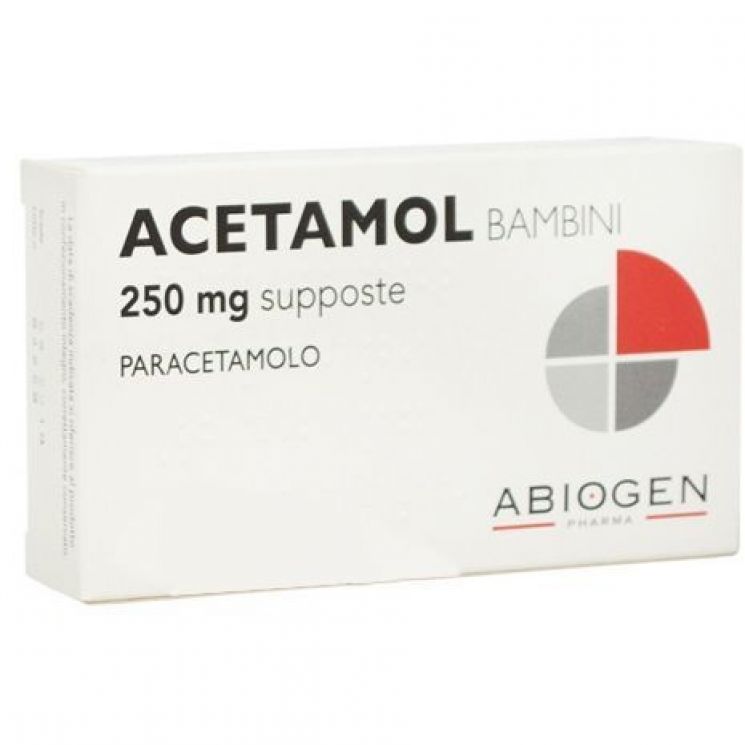 Acetamol Bambini 10 supposte 250mg