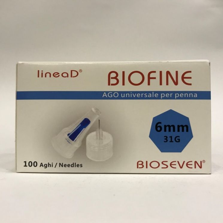 Ago Linea D Biofine G31 6mm 100 pezzi