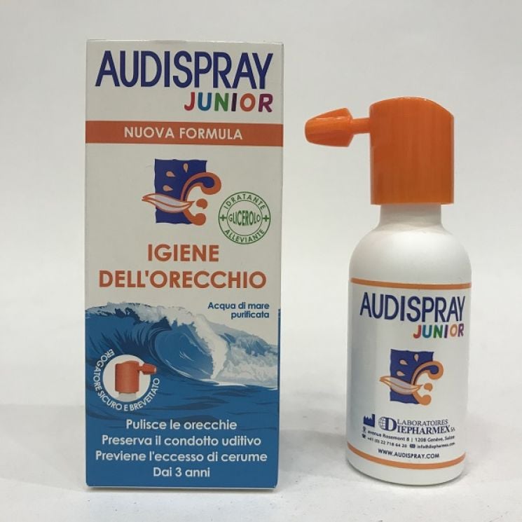 Audispray Adult Soluzione Di Acqua Di Mare Ipertonica Spray Senza