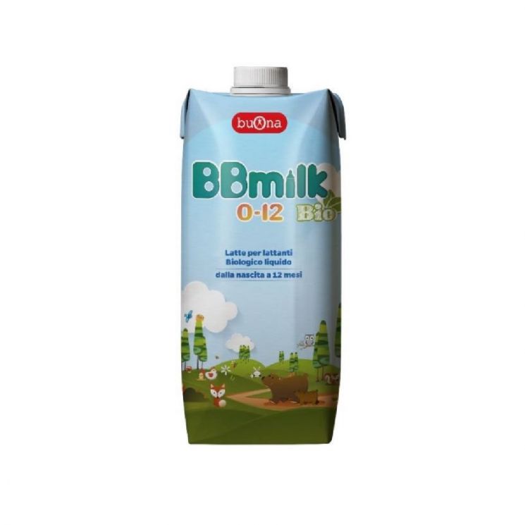 BBmilk 0-12 Mesi Bio Liquido Latte per Lattanti 500ml