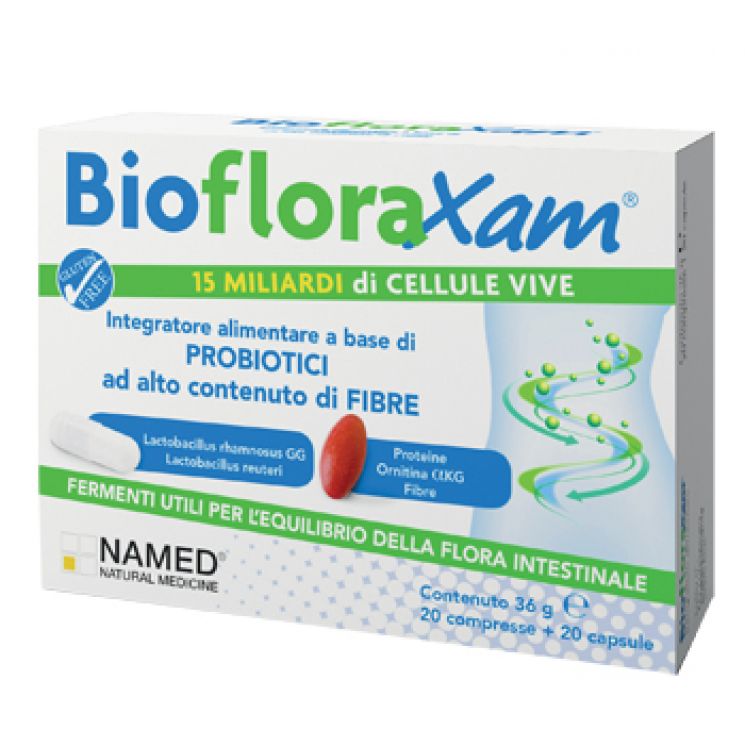 Biofloraxam 20 Capsule + 20 Compresse
