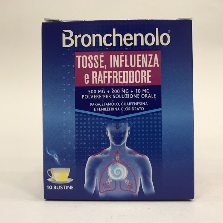Bronchenolo Tosse, influenza e raffreddore 10 Bustine