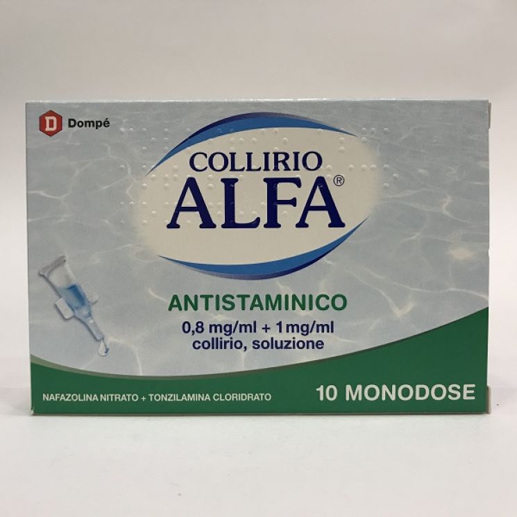 Collirio Alfa Antistaminico 10 Contenitori Monodose