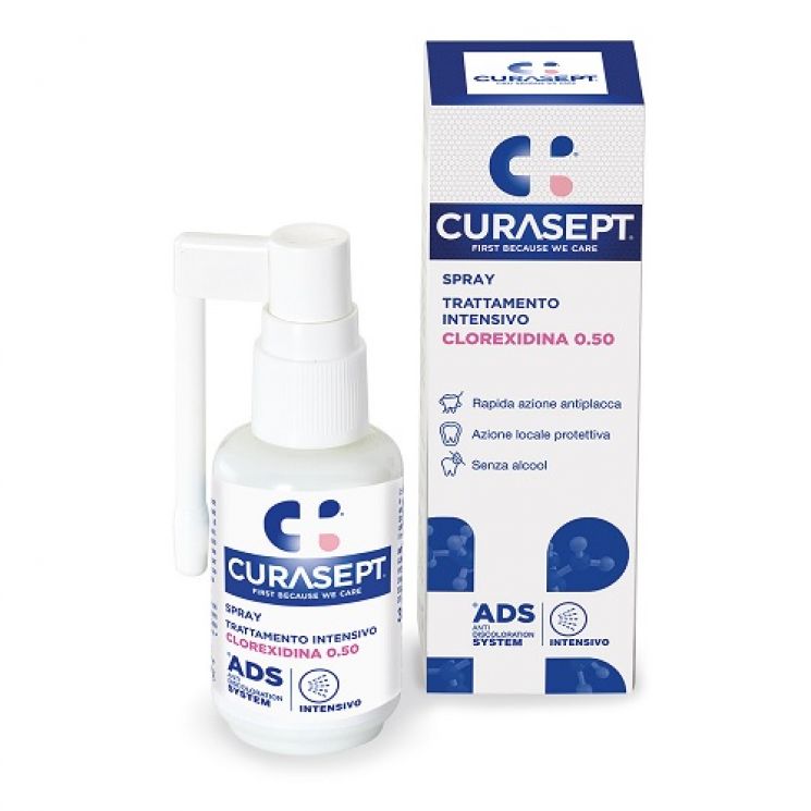 Curasept Spray Trattamento Topico Antiplacca 0.5% 30ml