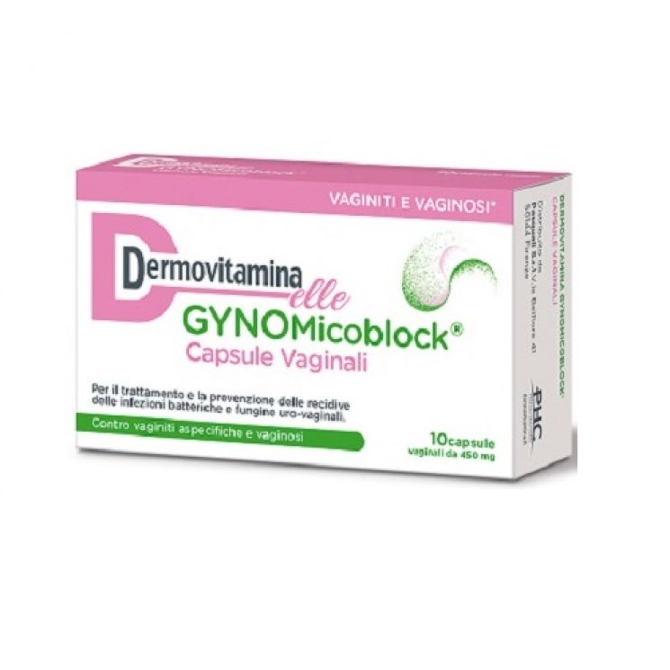 Demovitamina Gynomicoblock 10 Capsule Vaginali
