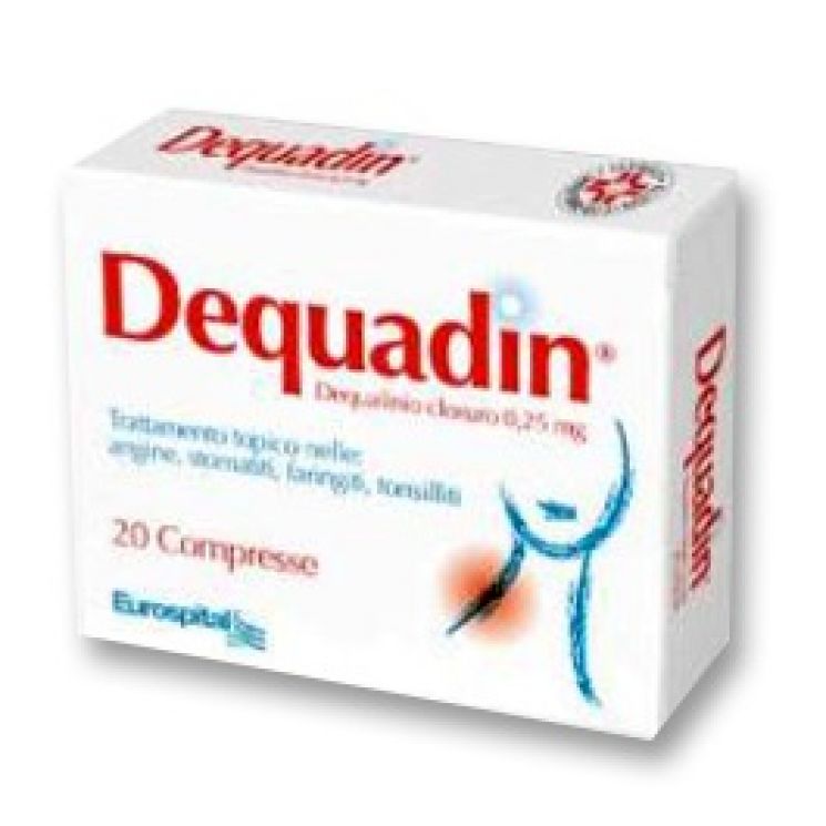 Dequadin 20 Compresse 0,25 mg 012235040