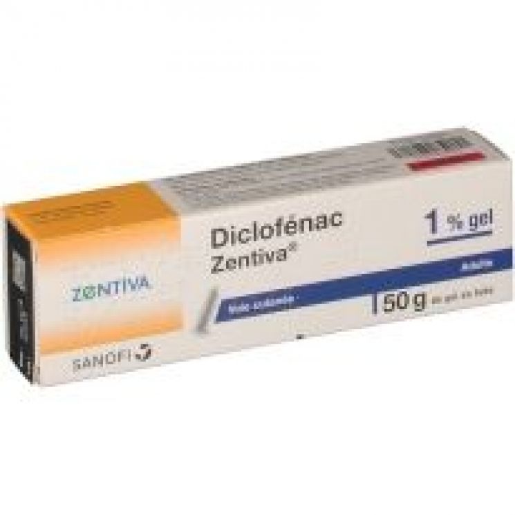 Diclofenac Zentiva 50g 1%