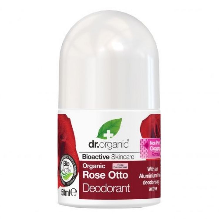 Dr Organic Rosa Deo Crema 50ml