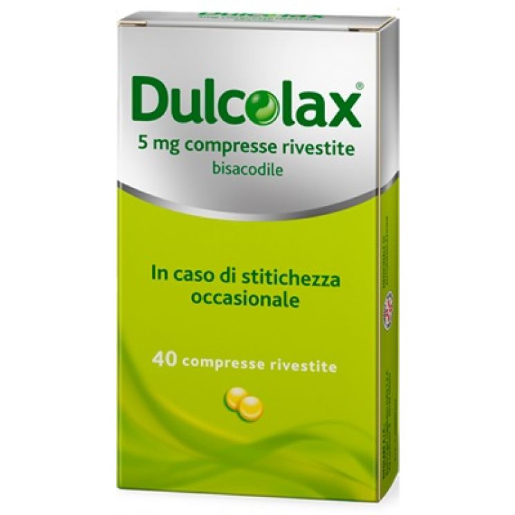 Dulcolax 40 Compresse Rivestite Da 5 mg 008997064