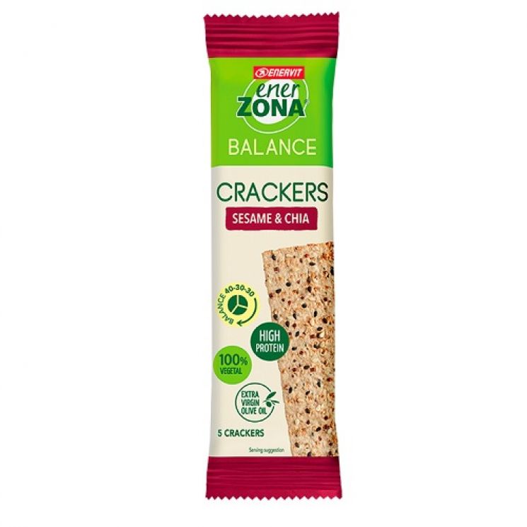 Enerzona Crackers Sesame and Chia 25g