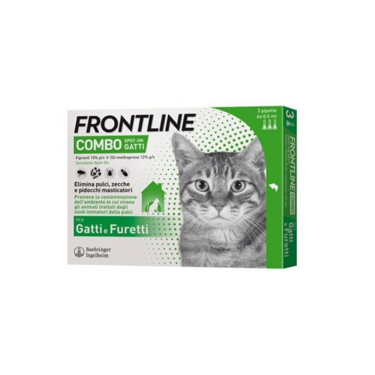 Frontline Combo Spot On Gatti e Furetti 3 pipette