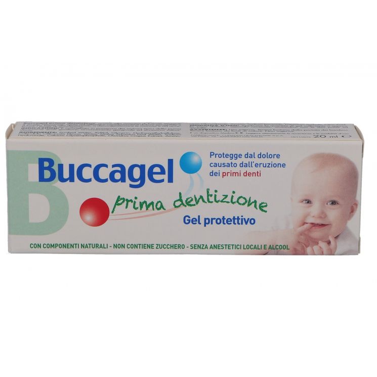 Buccagel Prima Dentizione Gel protettivo per primi denti 20 ml