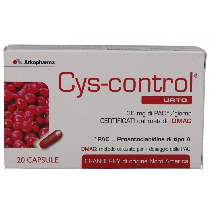CYS CONTROL URTO 20 CAPSULE