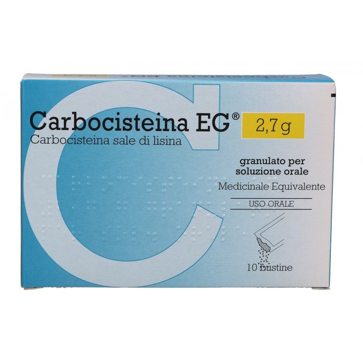 Carbocisteina EG 10 Bustine 2,7 g