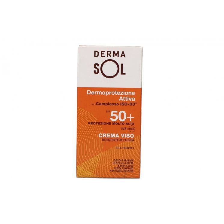 Dermasol Crema solare viso Spf50+ 50ml