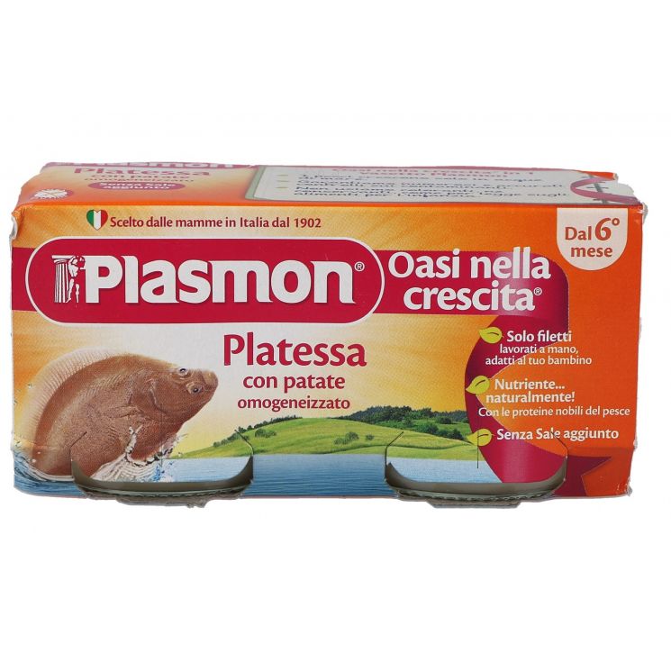 PLASMON OMOG PLATESSA 2X80G