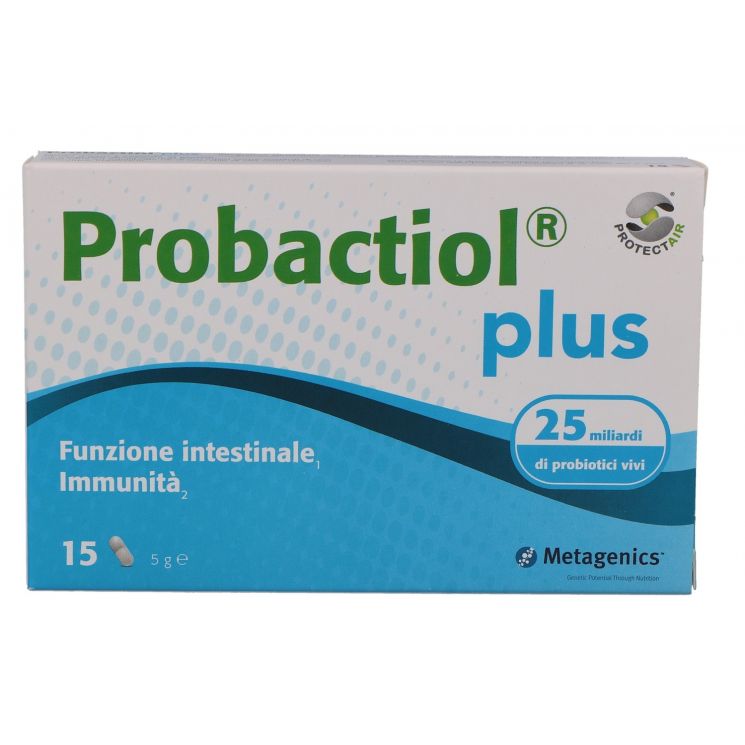 Pobactiol Plus 15 Capsule 25 Miliardi Di Probiotici 