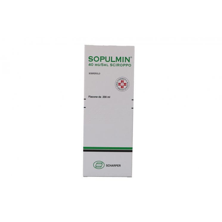 Sopulmin Sciroppo 200 ml 0,8 g/100 ml 