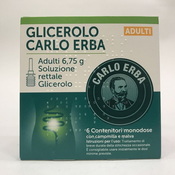 Glicerolo 6 Microclismi Adulti 6,75g