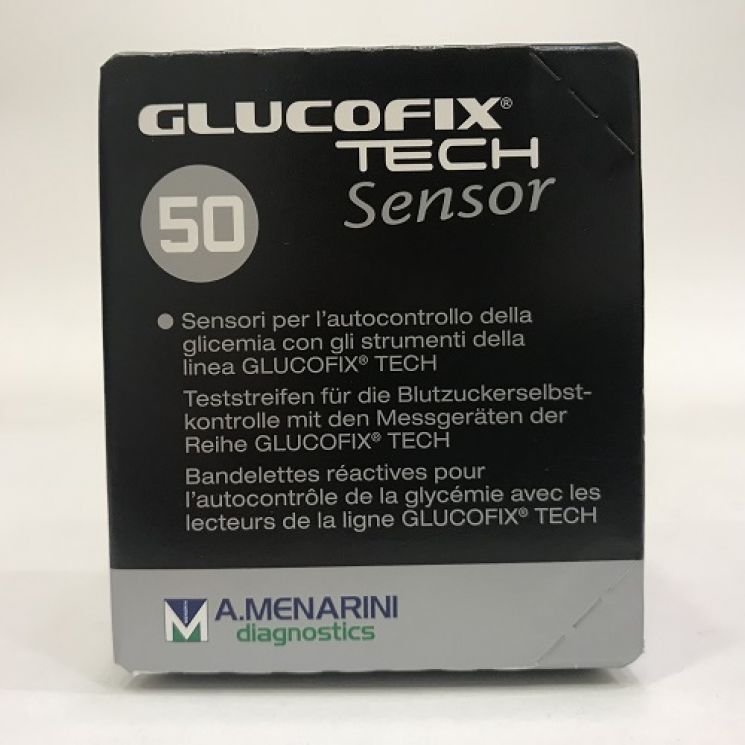 Glucofix Tech Sensor 50 Strisce Glicemia
