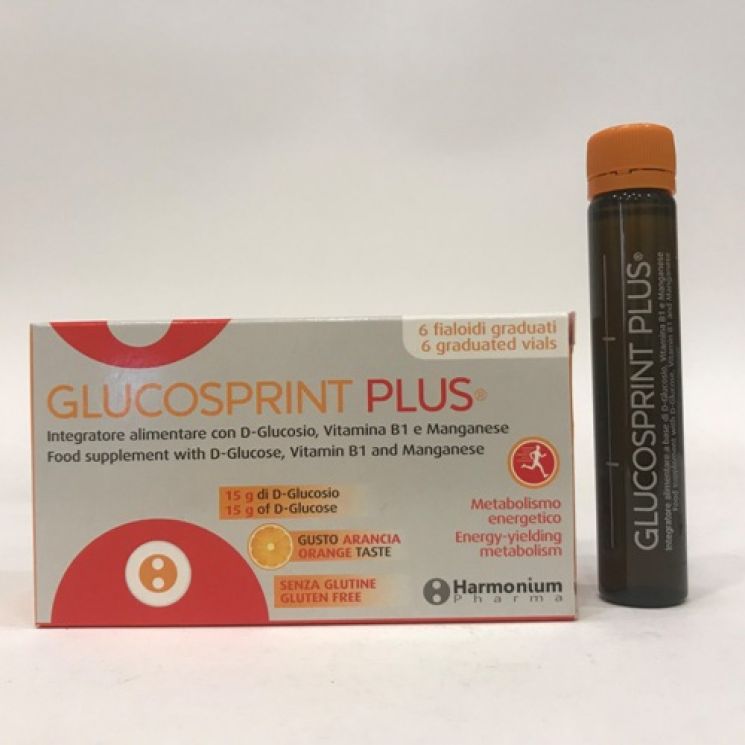Glucosprint Plus Gusto Arancia 6 Fiale