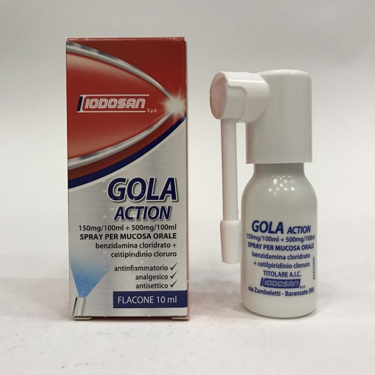 Gola Action Spray Orale 0,15%+0,5% 10 ml
