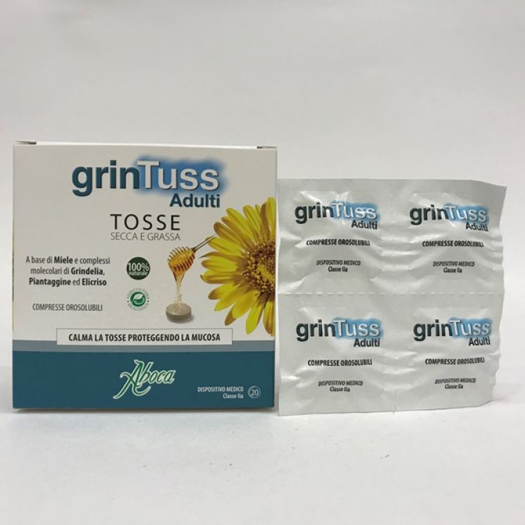 GrinTuss Adulti 20 Compresse Orosolubili