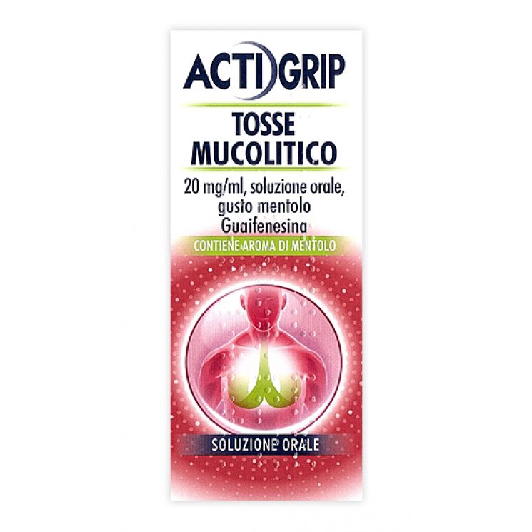 Actigrip Tosse Mucolitico Flacone 150 ml 041772017