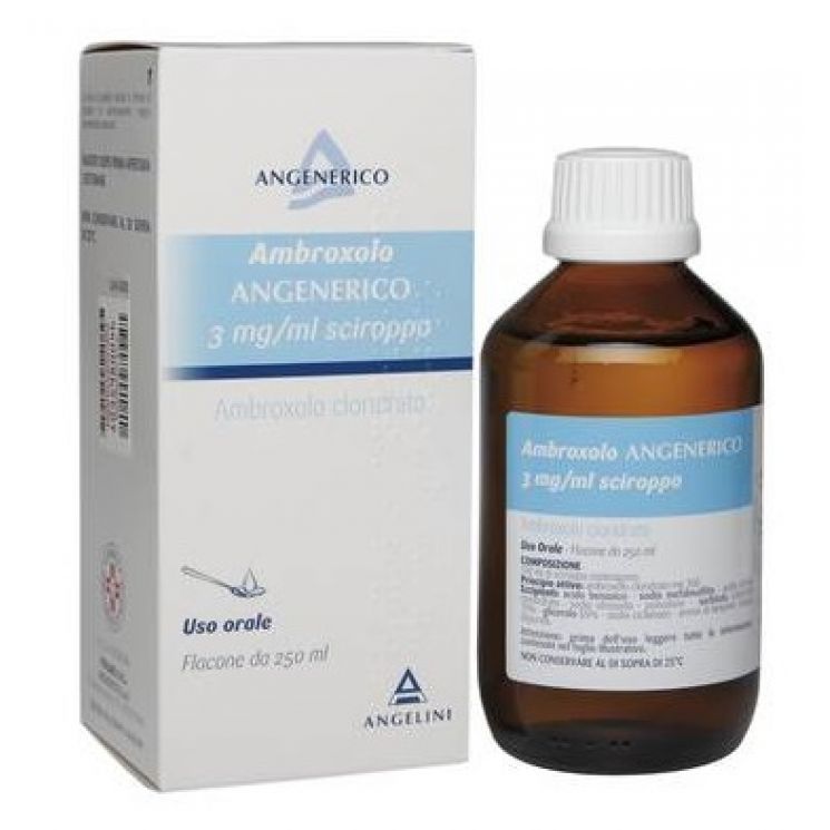 Ambroxolo Angenerico Sciroppo 250 ml 3 mg/ml 035980046
