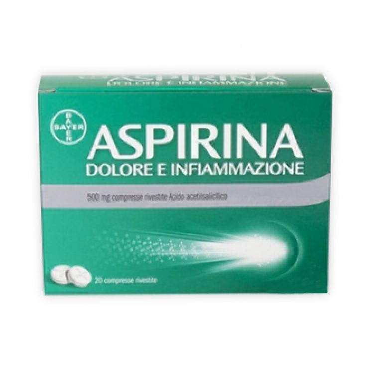 Aspirina Dolore Infiammazione 8 Compresse 500 mg 041962010