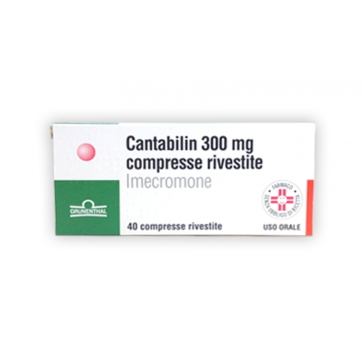 Cantabilin 40 Compresse Rivestite 300 mg 021300025