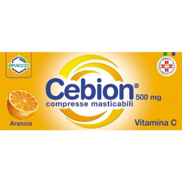 Cebion 500 20 Compresse masticabili Gusto arancia